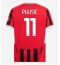 Strój piłkarski AC Milan Christian Pulisic #11 Koszulka Podstawowej 2024-25 Krótki Rękaw