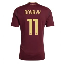 Strój piłkarski AS Roma Artem Dovbyk #11 Koszulka Podstawowej 2024-25 Krótki Rękaw