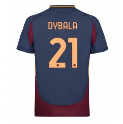 Strój piłkarski AS Roma Paulo Dybala #21 Koszulka Trzeciej 2024-25 Krótki Rękaw