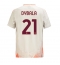 Strój piłkarski AS Roma Paulo Dybala #21 Koszulka Wyjazdowej 2024-25 Krótki Rękaw