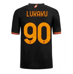 Strój piłkarski AS Roma Romelu Lukaku #90 Koszulka Trzeciej 2023-24 Krótki Rękaw