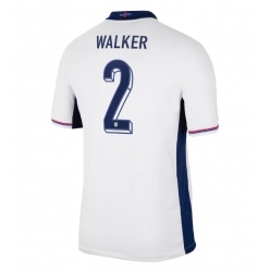 Strój piłkarski Anglia Kyle Walker #2 Koszulka Podstawowej ME 2024 Krótki Rękaw