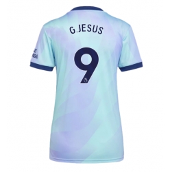 Strój piłkarski Arsenal Gabriel Jesus #9 Koszulka Trzeciej damskie 2024-25 Krótki Rękaw