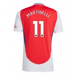 Strój piłkarski Arsenal Gabriel Martinelli #11 Koszulka Podstawowej 2024-25 Krótki Rękaw