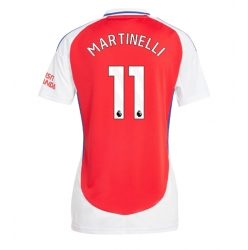 Strój piłkarski Arsenal Gabriel Martinelli #11 Koszulka Podstawowej damskie 2024-25 Krótki Rękaw