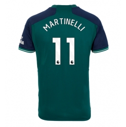 Strój piłkarski Arsenal Gabriel Martinelli #11 Koszulka Trzeciej 2023-24 Krótki Rękaw