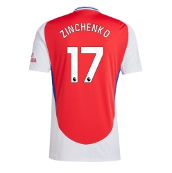 Strój piłkarski Arsenal Oleksandr Zinchenko #17 Koszulka Podstawowej 2024-25 Krótki Rękaw