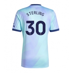 Strój piłkarski Arsenal Raheem Sterling #30 Koszulka Trzeciej 2024-25 Krótki Rękaw