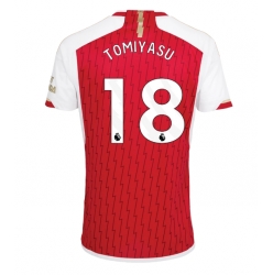 Strój piłkarski Arsenal Takehiro Tomiyasu #18 Koszulka Podstawowej 2023-24 Krótki Rękaw