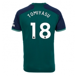 Strój piłkarski Arsenal Takehiro Tomiyasu #18 Koszulka Trzeciej 2023-24 Krótki Rękaw