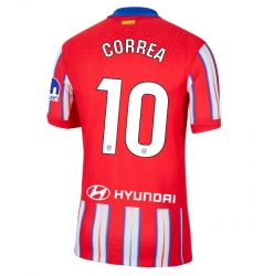 Strój piłkarski Atletico Madrid Angel Correa #10 Koszulka Podstawowej 2024-25 Krótki Rękaw