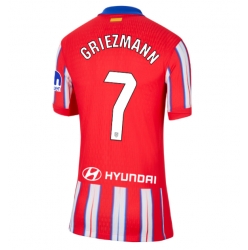 Strój piłkarski Atletico Madrid Antoine Griezmann #7 Koszulka Podstawowej damskie 2024-25 Krótki Rękaw