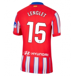 Strój piłkarski Atletico Madrid Clement Lenglet #15 Koszulka Podstawowej 2024-25 Krótki Rękaw