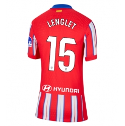 Strój piłkarski Atletico Madrid Clement Lenglet #15 Koszulka Podstawowej damskie 2024-25 Krótki Rękaw