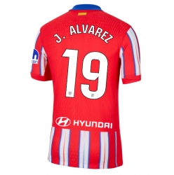 Strój piłkarski Atletico Madrid Julian Alvarez #19 Koszulka Podstawowej 2024-25 Krótki Rękaw