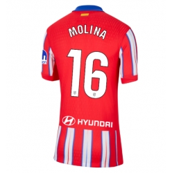 Strój piłkarski Atletico Madrid Nahuel Molina #16 Koszulka Podstawowej damskie 2024-25 Krótki Rękaw