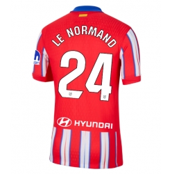 Strój piłkarski Atletico Madrid Robin Le Normand #24 Koszulka Podstawowej 2024-25 Krótki Rękaw