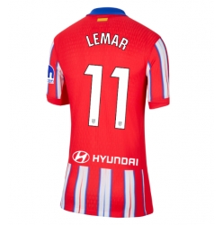 Strój piłkarski Atletico Madrid Thomas Lemar #11 Koszulka Podstawowej damskie 2024-25 Krótki Rękaw