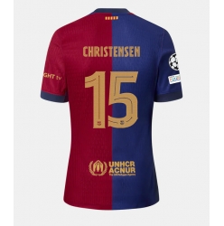 Strój piłkarski Barcelona Andreas Christensen #15 Koszulka Podstawowej 2024-25 Krótki Rękaw