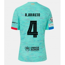 Strój piłkarski Barcelona Ronald Araujo #4 Koszulka Trzeciej 2023-24 Krótki Rękaw