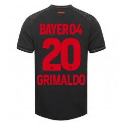 Strój piłkarski Bayer Leverkusen Alejandro Grimaldo #20 Koszulka Podstawowej 2023-24 Krótki Rękaw