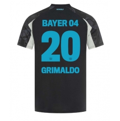 Strój piłkarski Bayer Leverkusen Alejandro Grimaldo #20 Koszulka Trzeciej 2024-25 Krótki Rękaw