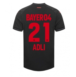 Strój piłkarski Bayer Leverkusen Amine Adli #21 Koszulka Podstawowej 2023-24 Krótki Rękaw