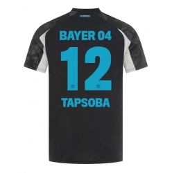 Strój piłkarski Bayer Leverkusen Edmond Tapsoba #12 Koszulka Trzeciej 2024-25 Krótki Rękaw