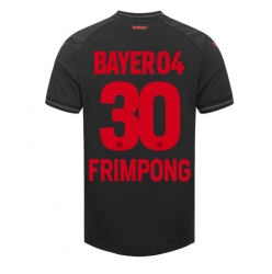 Strój piłkarski Bayer Leverkusen Jeremie Frimpong #30 Koszulka Podstawowej 2023-24 Krótki Rękaw