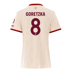 Strój piłkarski Bayern Munich Leon Goretzka #8 Koszulka Trzeciej damskie 2024-25 Krótki Rękaw