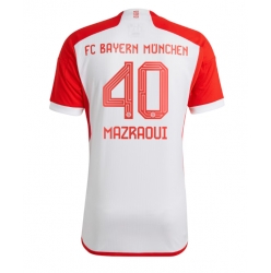 Strój piłkarski Bayern Munich Noussair Mazraoui #40 Koszulka Podstawowej 2023-24 Krótki Rękaw