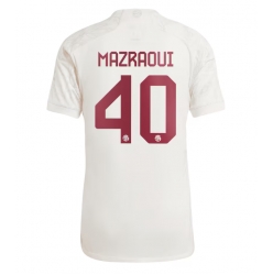 Strój piłkarski Bayern Munich Noussair Mazraoui #40 Koszulka Trzeciej 2023-24 Krótki Rękaw