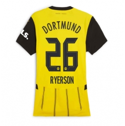 Strój piłkarski Borussia Dortmund Julian Ryerson #26 Koszulka Podstawowej damskie 2024-25 Krótki Rękaw