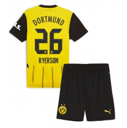 Strój piłkarski Borussia Dortmund Julian Ryerson #26 Koszulka Podstawowej dziecięce 2024-25 Krótki Rękaw (+ Krótkie spodenki)