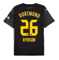 Strój piłkarski Borussia Dortmund Julian Ryerson #26 Koszulka Wyjazdowej 2024-25 Krótki Rękaw