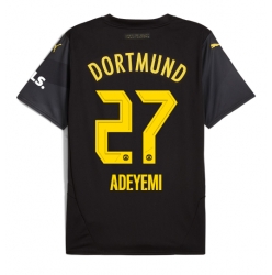 Strój piłkarski Borussia Dortmund Karim Adeyemi #27 Koszulka Wyjazdowej 2024-25 Krótki Rękaw