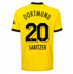 Strój piłkarski Borussia Dortmund Marcel Sabitzer #20 Koszulka Podstawowej 2023-24 Krótki Rękaw