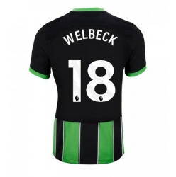 Strój piłkarski Brighton Danny Welbeck #18 Koszulka Trzeciej 2024-25 Krótki Rękaw