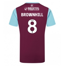 Strój piłkarski Burnley Josh Brownhill #8 Koszulka Podstawowej 2024-25 Krótki Rękaw