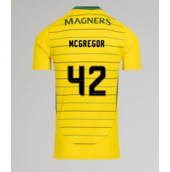 Strój piłkarski Celtic Callum McGregor #42 Koszulka Wyjazdowej 2024-25 Krótki Rękaw