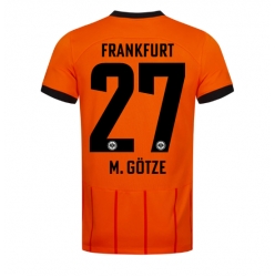 Strój piłkarski Eintracht Frankfurt Mario Gotze #27 Koszulka Trzeciej 2024-25 Krótki Rękaw