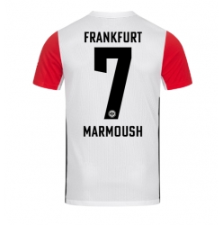 Strój piłkarski Eintracht Frankfurt Omar Marmoush #7 Koszulka Podstawowej 2024-25 Krótki Rękaw