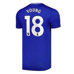 Strój piłkarski Everton Ashley Young #18 Koszulka Podstawowej 2024-25 Krótki Rękaw