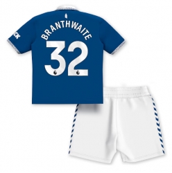 Strój piłkarski Everton Jarrad Branthwaite #32 Koszulka Podstawowej dziecięce 2023-24 Krótki Rękaw (+ Krótkie spodenki)