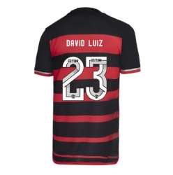 Strój piłkarski Flamengo David Luiz #23 Koszulka Podstawowej 2024-25 Krótki Rękaw