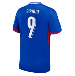 Strój piłkarski Francja Olivier Giroud #9 Koszulka Podstawowej ME 2024 Krótki Rękaw