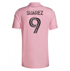 Strój piłkarski Inter Miami Luis Suarez #9 Koszulka Podstawowej 2023-24 Krótki Rękaw