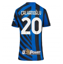 Strój piłkarski Inter Milan Hakan Calhanoglu #20 Koszulka Podstawowej damskie 2024-25 Krótki Rękaw