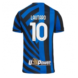 Strój piłkarski Inter Milan Lautaro Martinez #10 Koszulka Podstawowej 2024-25 Krótki Rękaw