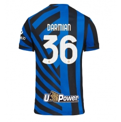 Strój piłkarski Inter Milan Matteo Darmian #36 Koszulka Podstawowej 2024-25 Krótki Rękaw